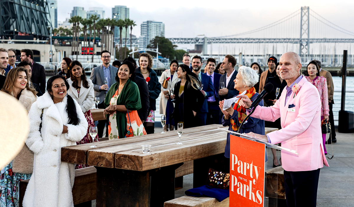 Party for the Parks mixes wind, wine, and good company at China Basin