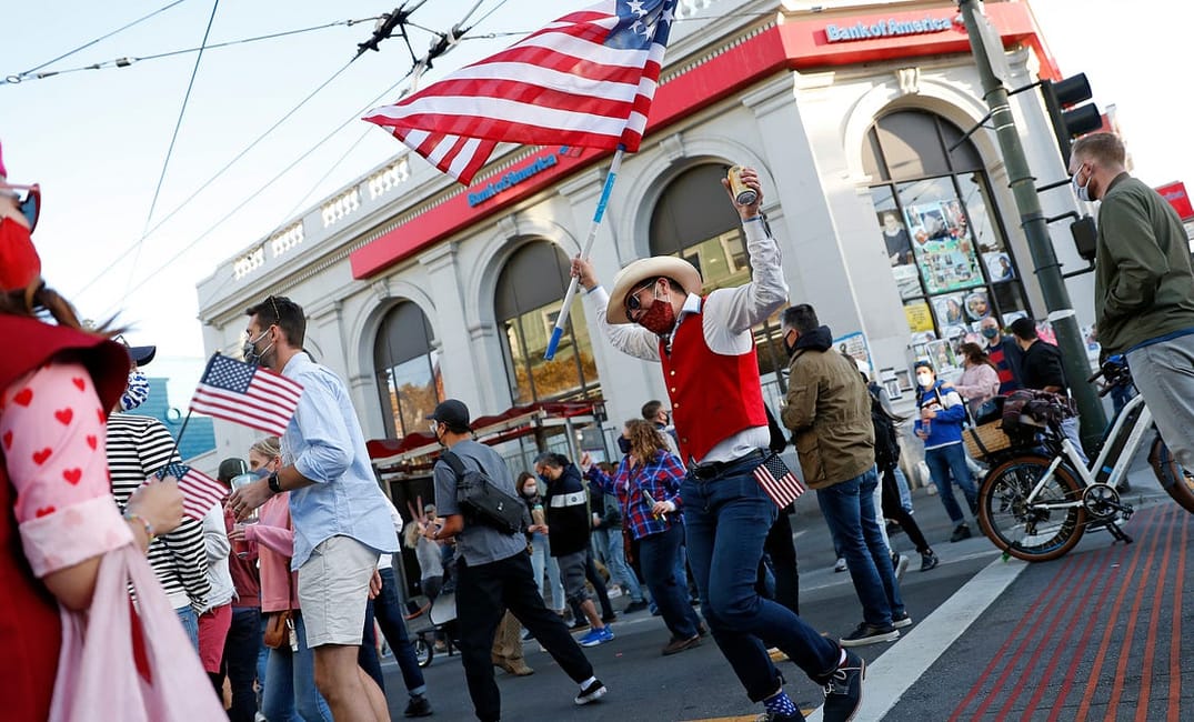The Bay Area Takes to the Streets to Celebrate Biden-Harris Win 🎉
