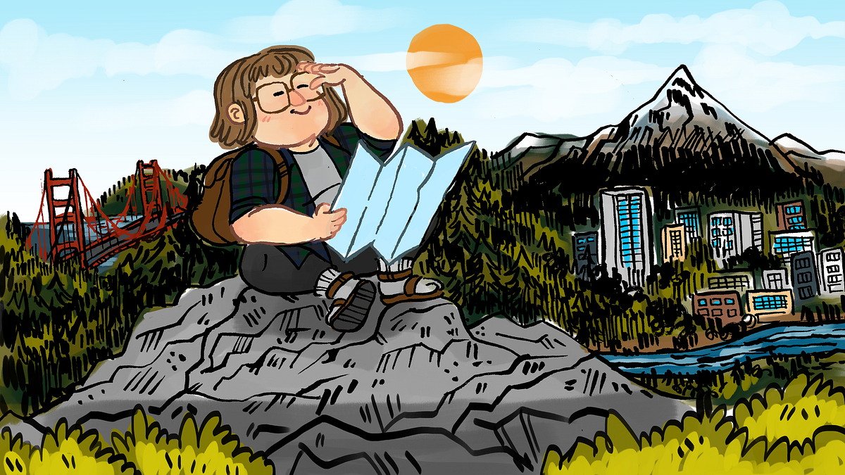 Leaving San Francisco for Portland