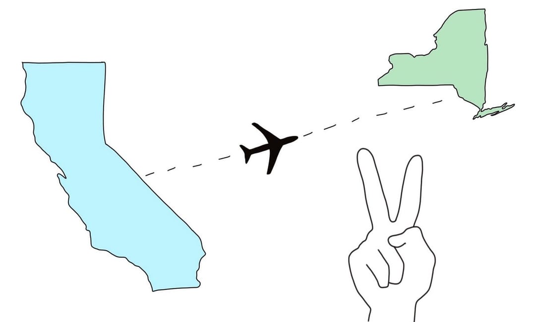 Ten Hella Chill Tips for Californians Moving to the Big Apple