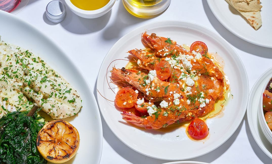 SF’s Estiatorio Ornos Is a New Escape to Mykonos