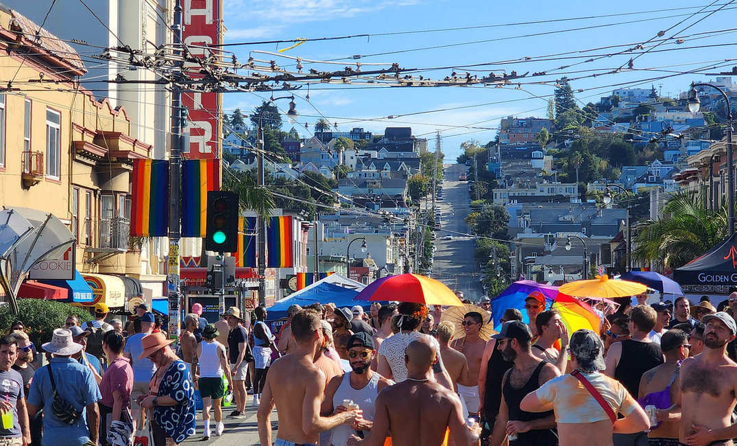 Castro Street Fair was a sweaty parade of parasols and nipples