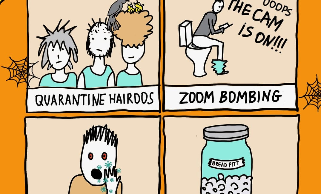 Chin Diapers and Endless Zooms — All the Things That Scared You in 2020