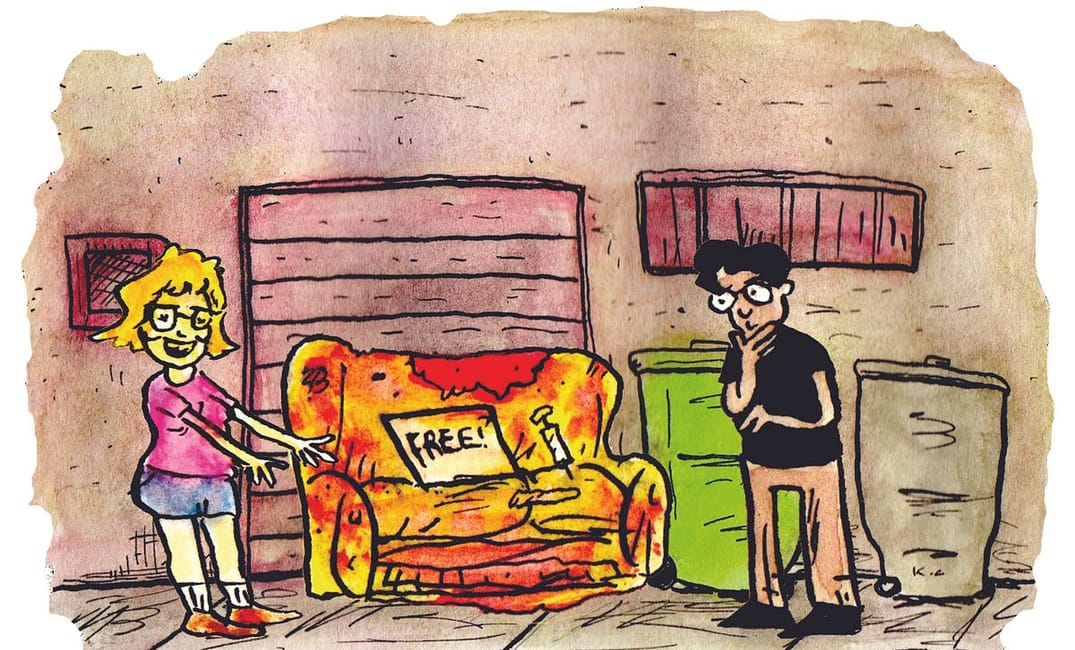 Trash to Treasure: How to Furnish Your House for Free