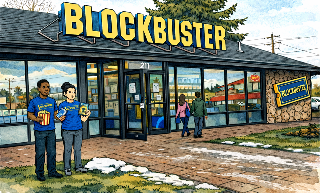 So I visited the last Blockbuster on the planet, and all I got was this t-shirt