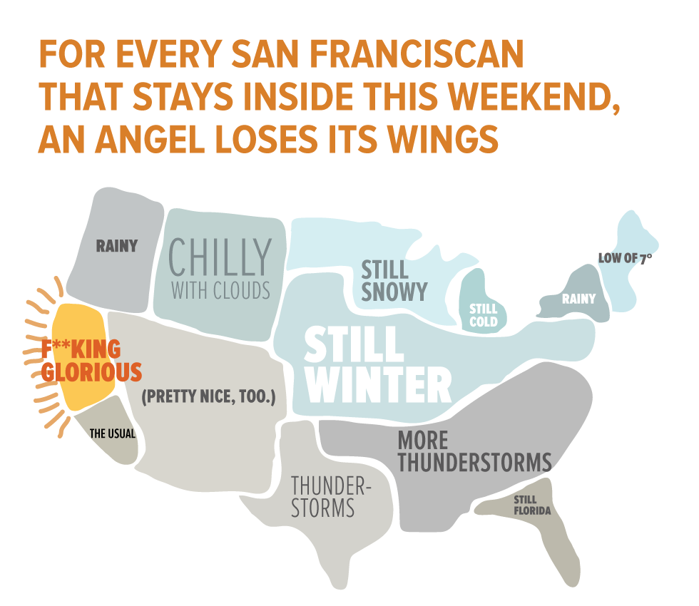Image of: Weekend Forecast: Stupid Nice — The Bold Italic — San Francisco