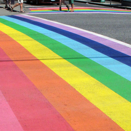Image of: It’s Official: The Castro Is Getting Rainbow Crosswalks