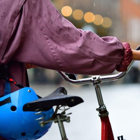 Image of: How to Bike in the Rain in San Francisco
