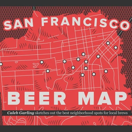 Image of: San Francisco Beer Map