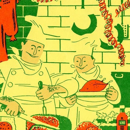 Image of: Cool Vintage Menus from Classic LA Restaurants