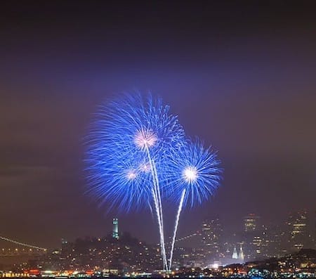 Image of: The Best Places to Watch Fireworks in the Bay Area