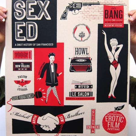 Image of: New Poster in the Shop: Smut Encyclopedia — The Bold Italic — San Francisco