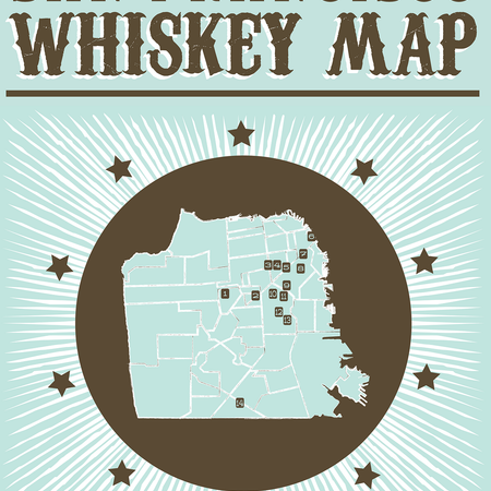 Image of: The San Francisco Whiskey Map — The Bold Italic — San Francisco