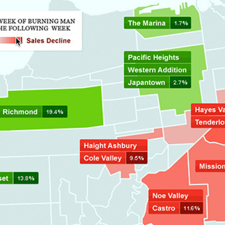 Image of: Map Shows Which SF Hoods Go to Burning Man — The Bold Italic — San Francisco