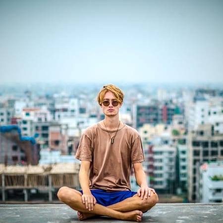 Image of: I Just Returned from a Seven-Day Meditation Retreat, So Bow Before Me, Your One True God