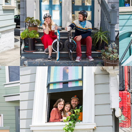 Image of: Socially Distanced Portraits of San Franciscans