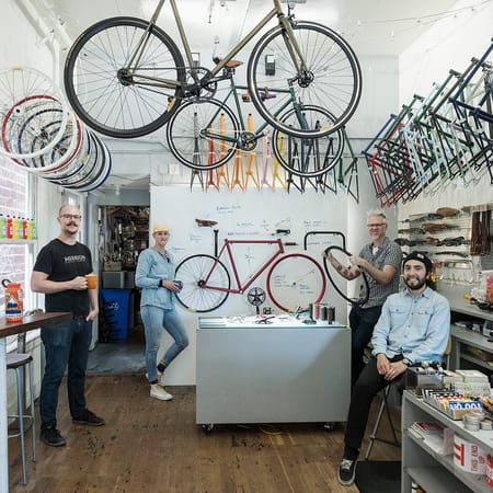 Image of: Inside the Mission Bicycle Factory (Photos)