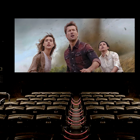 Image of: We survived the Twisters 4DX double feature at Stonestown Galleria