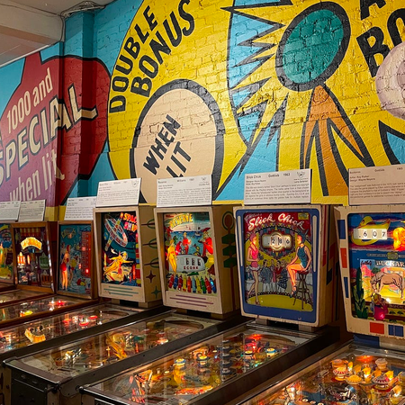 Image of: At Pacific Pinball Museum, nostalgia is king