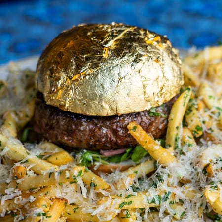 Image of: This $50 San Francisco Burger is Covered in Gold