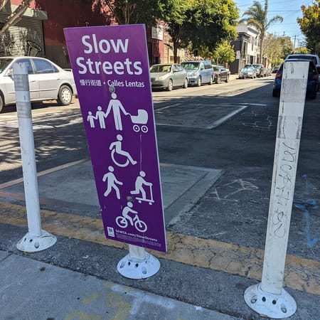 Image of: San Francisco Approves First Permanent Slow Streets