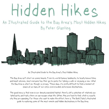 Image of: An Illustrated Guide to the Bay Area’s Most Hidden Hikes