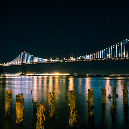 Image of: Love, loss, and the Bay Bridge lights