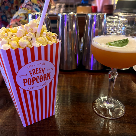 Image of: Drinking out of a toilet in the Marina