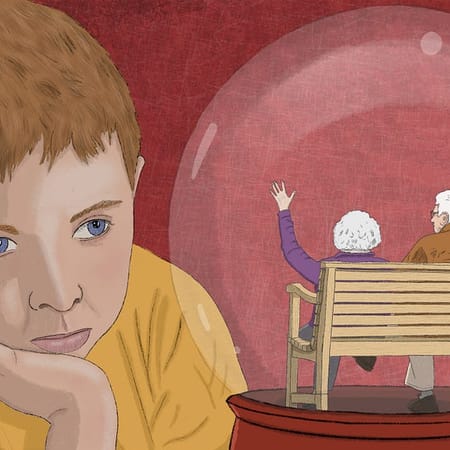 Image of: I Moved Home So My Kids Could Know Their Grandparents. Now, They’re Stuck 6 Feet Apart.