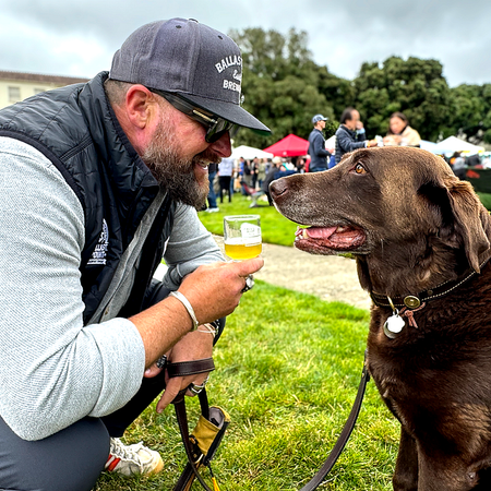 Image of: Families, dogs, and local brews take over the Presidio