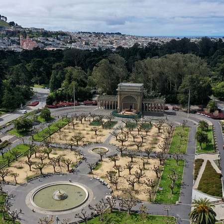 Image of: My Favorite Corner of SF: The Music Concourse at Golden Gate Park