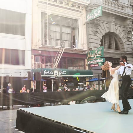 Image of: A Pandemic Show: Ballet in the Middle of a San Francisco Street
