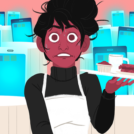 Image of: #DeleteUberEATS: Confessions of a Virtual Waitress