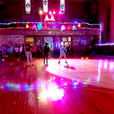 Image of: Inside the Church of 8 Wheels, we worship good vibes only