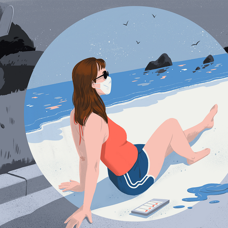 Image of: Gray Hair, Unmanicured Nails, the Quarantine 15 — Who Cares?