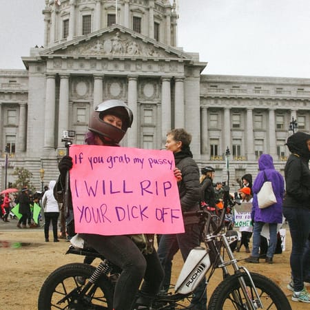Image of: Designs of Dissent: Our Favorite Signs from the San Francisco Women’s March (Photos)