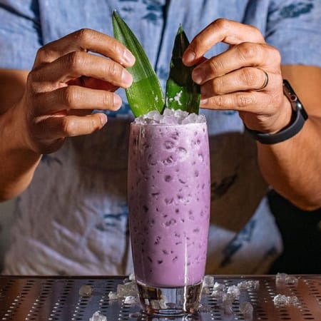 Image of: San Francisco's Abacá Is Purple-Hued Ube Escapism