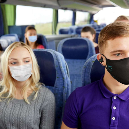 Image of: The Mask-and-Earbud Product Literally No One Asked For
