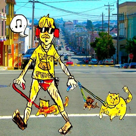 Image of: What Happened When I Tried to Walk My Cat in San Francisco