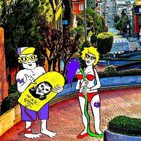 Image of: It’s Time We Set Aside Our Differences and Transformed Lombard Street into the World’s Curviest Slip ’N’ Slide