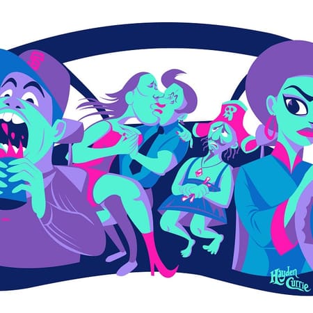 Image of: 10 People You Meet in an UberPool