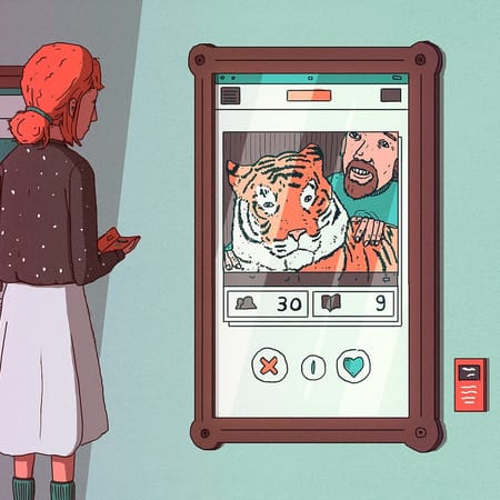 Image of: What’s with All the Tiger Selfies on Dating Apps?