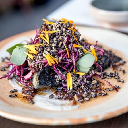 Image of: Bay Area Michelin-Star Team Serves Up Vegan Dishes
