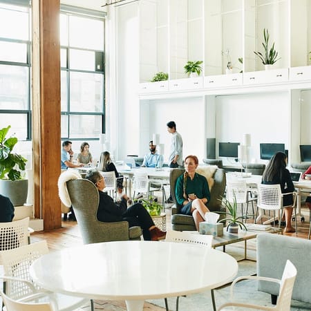 Image of: Bye Forever to the Office. Hello, Drop-In ‘Collaboration Spaces.’