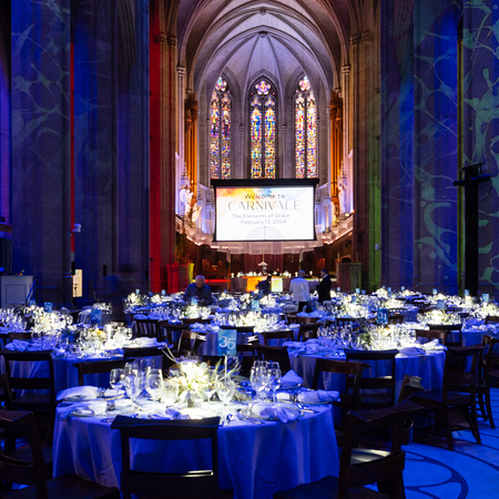 Image of: Grace Cathedral’s Carnivale 2024: An evening of divine elegance