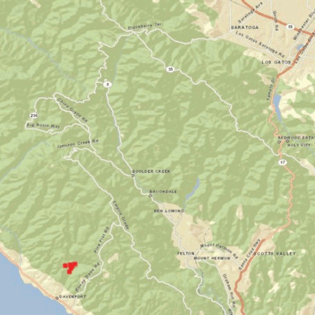 Image of: NASA Maps Show California’s Lighting Complex Fires