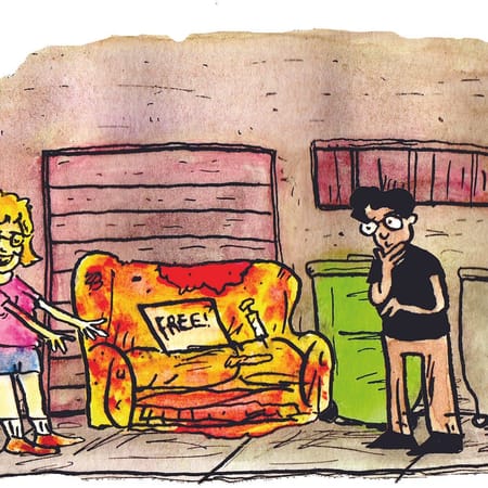 Image of: Trash to Treasure: How to Furnish Your House for Free